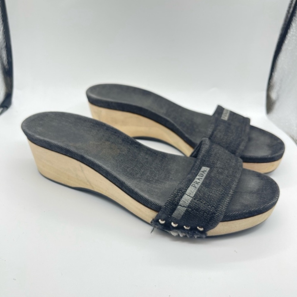 Prada slides shoes size EU40 US9.5-10